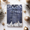 Search for blue seasonal invitations Snowflakes