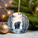 Search for black bear christmas tree decorations Forest