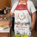 Search for red aprons Elegant