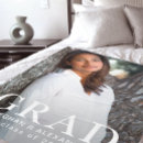 Search for photo graduation blankets Senior year