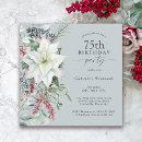 Search for poinsettia invitations Winter