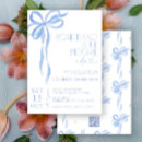 Search for typography bridal shower invitations Calligraphy