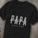 Search for papa tshirts Happy father's day