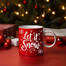 Search for let it snow mugs Elegant