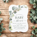Search for die cut baby shower invitations Watercolor
