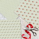 Search for folk art christmas wrapping paper Scandinavian