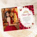 Search for quinceanera thank you cards Floral