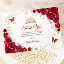 Search for gold quinceanera cards Floral