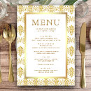 Search for damask wedding menus Chic