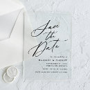 Search for acrylic save the dates Simple