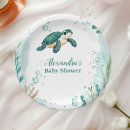 Search for sea turtle paper plates Tropical