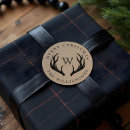 Search for christmas reindeer antlers stickers Rustic