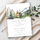 Search for cabin save the dates Pine trees