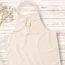 Search for plain color aprons For her