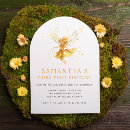 Search for whimsical 1st birthday invitations Enchanted forest