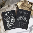 Search for mystical wedding invitations Goth