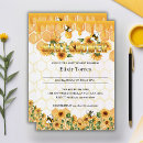 Search for honeybee baby shower invitations Modern