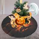 Search for halloween pumpkin tree skirts Ghost