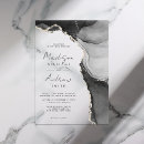 Search for white marble wedding invitations Elegant