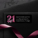 Search for twenty one return address labels Birthday party