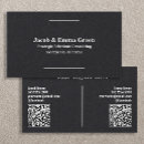 Search for two names business cards Professional
