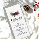 Search for christmas party menus Modern minimalist