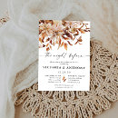 Search for orange rehearsal dinner invitations Fall foliage