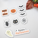 Search for halloween stickers Jack o lantern