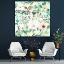 Search for hummingbird canvas prints Botanical