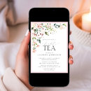 Search for time for tea with the bride to be Elegant