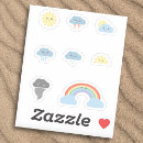 Search for kawaii weather stickers Cloud