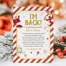 Search for north pole invitations Elf arrival letter