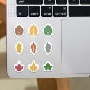 Search for oak leaf stickers Brown