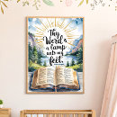 Search for thy word is a lamp posters Scripture