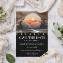 Search for nature save the dates Mountain