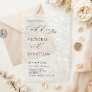 Search for elegant clear wedding invitations Simple