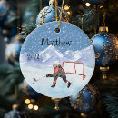 Search for skiing christmas tree decorations Watercolor