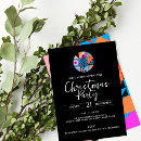 Search for geometric christmas invitations Typography