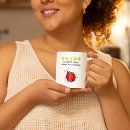 Search for cute funny ladybug mugs For her