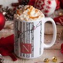 Search for white birch mugs Black and white