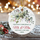 Search for berries christmas tree decorations Just married