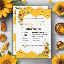 Search for honeycomb baby shower invitations Summer spring shower