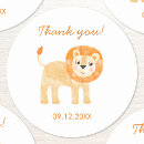 Search for lion birthday stickers Gender neutral boy girl