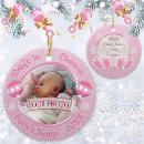 Search for baby girl 1st christmas tree decorations First
