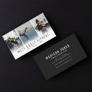 Search for trainer business cards Minimal