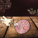 Search for salmon pink key rings For her