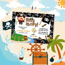 Search for jolly roger invitations Pool party