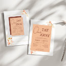 Search for peach rehearsal dinner invitations The night before
