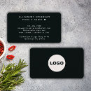Search for restaurant owners business cards Caterer