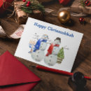 Search for chrismukkah cards Snowman
